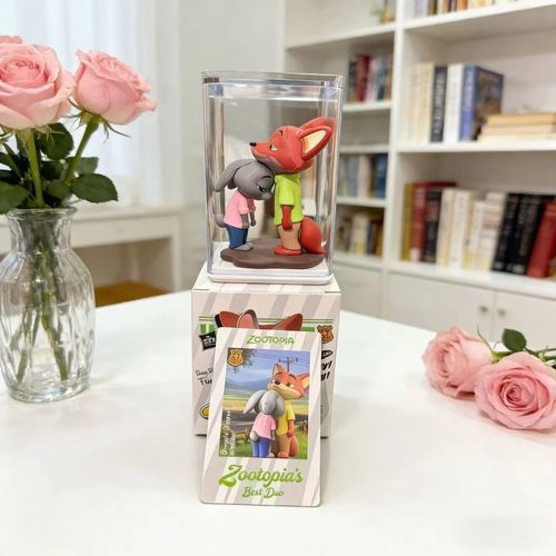 疯狂动物城甜蜜依靠潮玩手办摆件