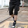 summer ins Guochao Ribbon work clothes shorts Chaopai camouflage man shorts student Europe and America Hip hop Five point pants