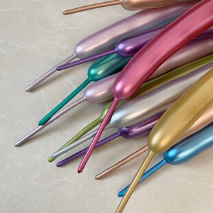 饰 260金属长条气球编织动物造型百变魔术气球生日派对装