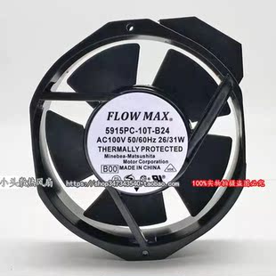 MAX 5915PC 10T 原装 17238 FLOW B24 AC100V变频器轴流风机 NMB