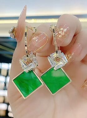 欧美高级菱形几何简约时尚