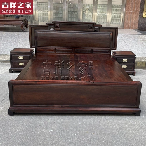 Laos Red Red Rosewood Noodles 1,8 метра коробка с двуспальной кровать