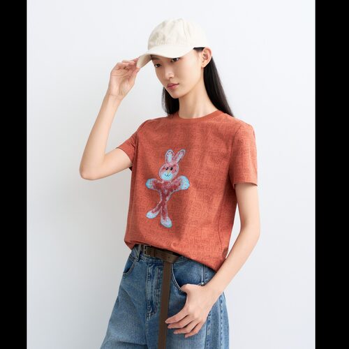 AMASS/阿玛施夏日上新简约设计感舒适时尚休闲圆领短袖t恤 530082