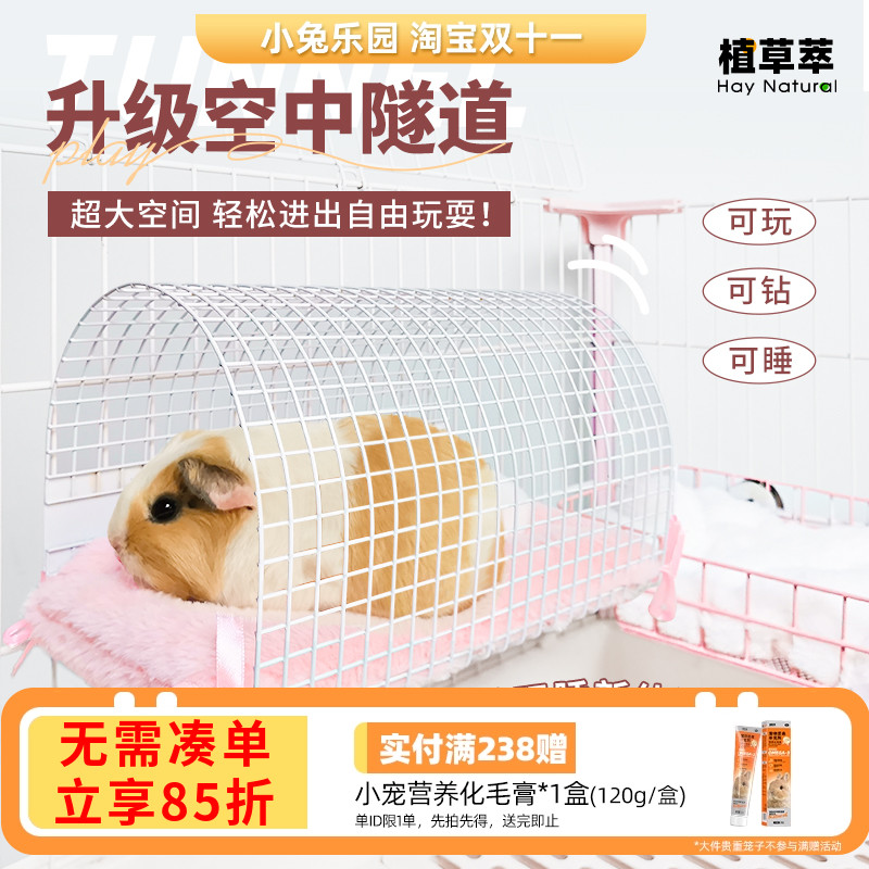 荷兰猪躲避窝豚鼠空中隧道降温窝