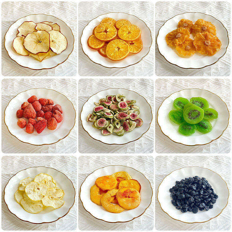 买5送1龙猫零食兔子荷兰猪水果干零食苹果干雪梨干猕猴桃维生素