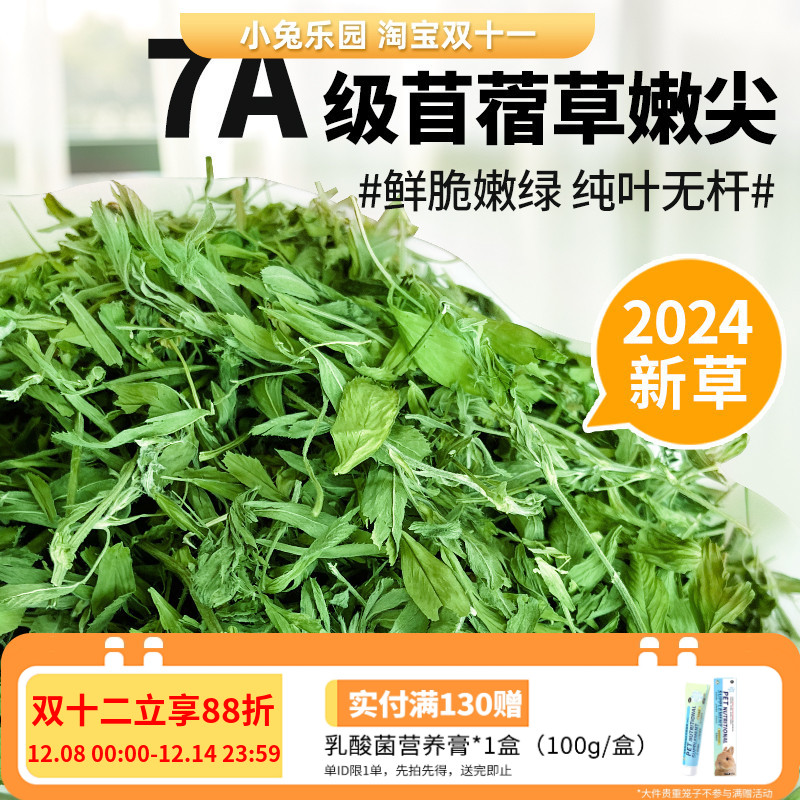 7A级纯叶苜蓿草烘干嫩叶特高蛋白