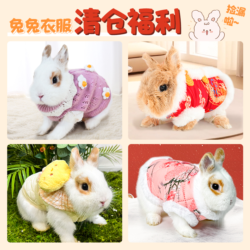 特价清仓兔兔可爱小衣服宠物专用
