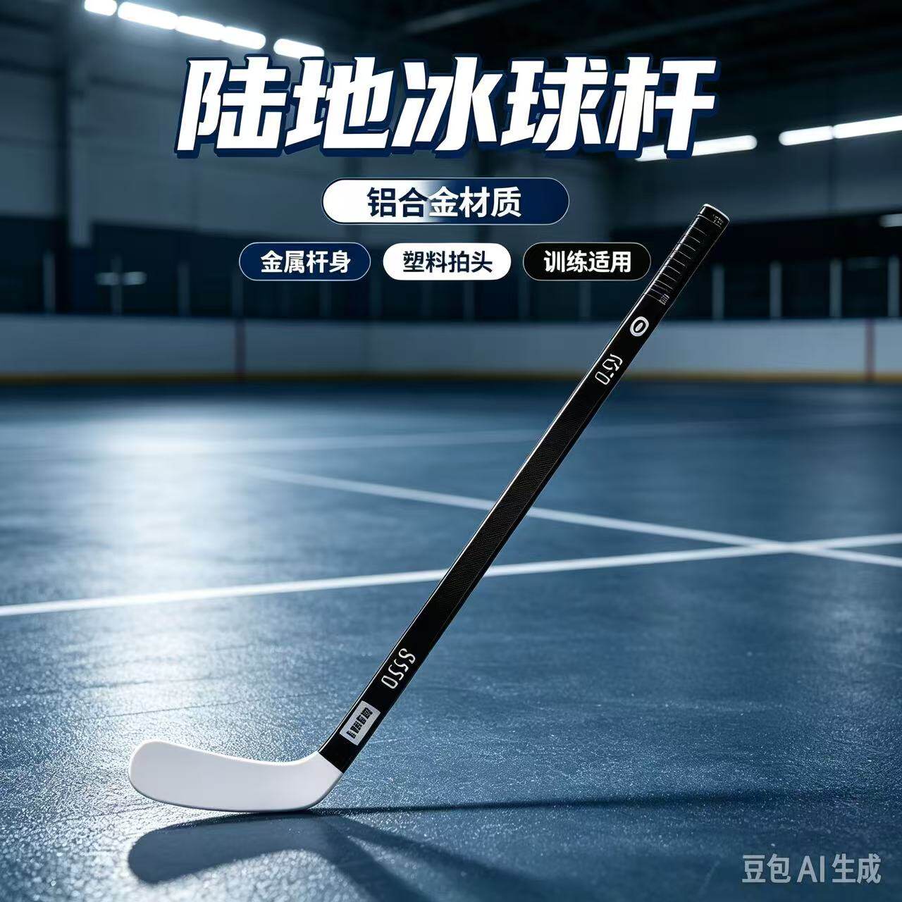 铝合金冰球杆陆地轮滑球杆专业青少年陆地冰球杆冰球杆冰球