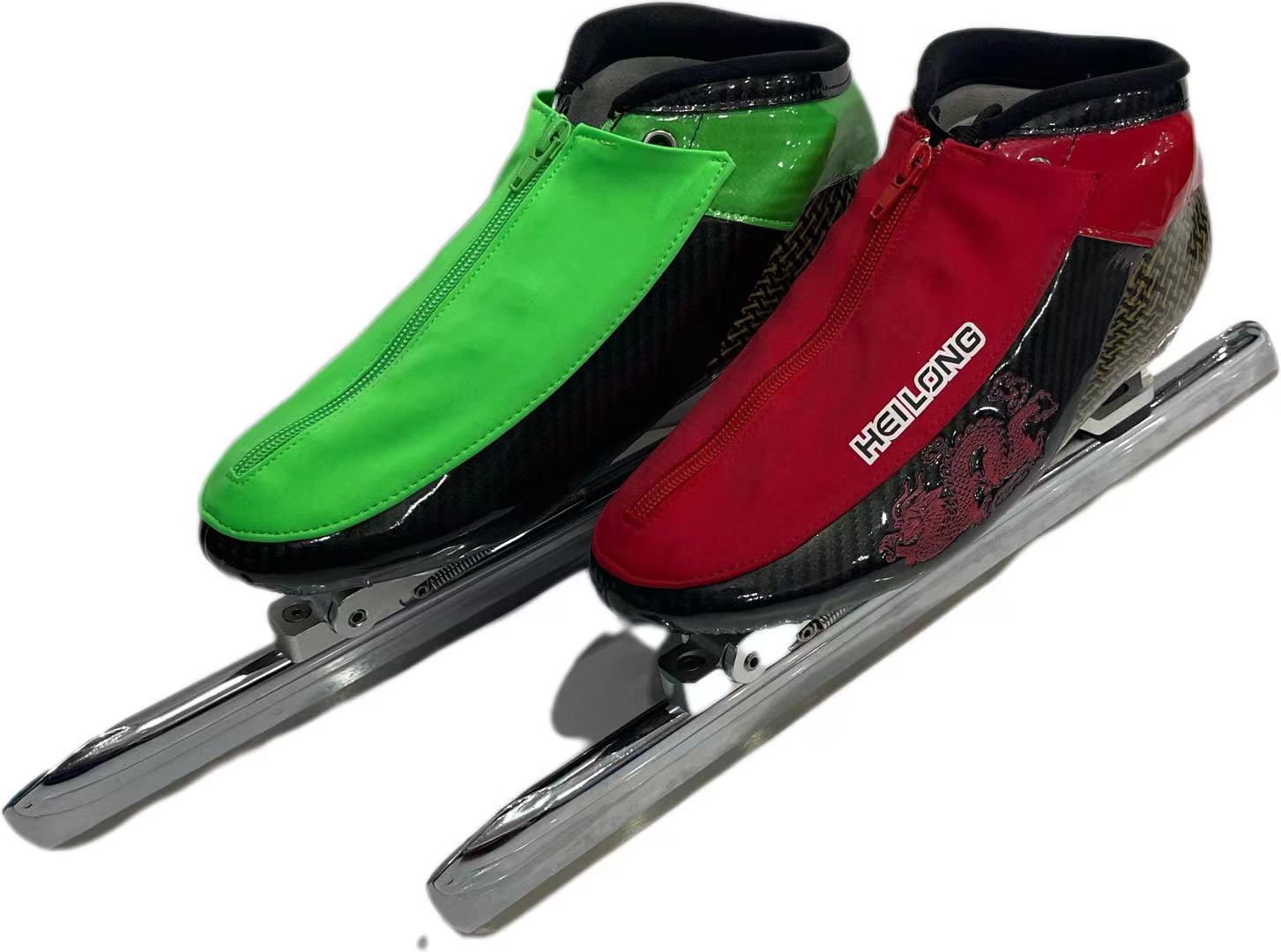 黑龙脱位冰刀鞋 大道速滑高级脱位冰刀鞋 成人专业大道速滑