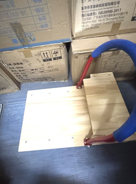 冰爬犁 儿童木质冰爬犁 靠背的儿童冰车 冬季运动冰爬犁