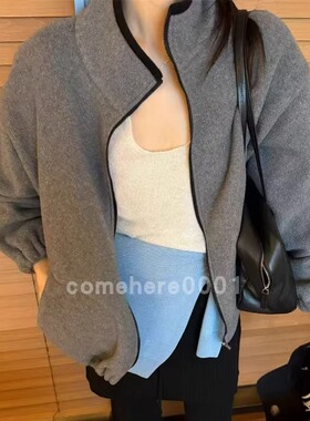 现货速发韩国东大门代购mohhe2025秋冬新款向日葵欧尼同款外套