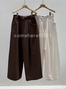 现货速发韩国东大门代购unbound2025秋季新款时尚百搭宽松休闲裤