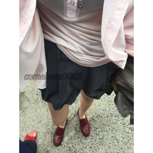 洋气百搭压褶显瘦休闲短裤 现速发韩国东大门breathe2026春季 新款