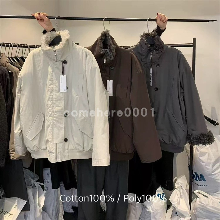 现货速发韩国东大门代购forth2025秋季新款设计感个性派克服外套