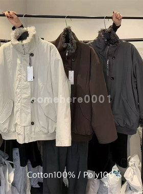 现货速发韩国东大门代购forth2025秋季新款设计感个性派克服外套