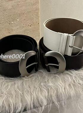 现货速发 韩代 londonflat 时髦精冲！秀场复古金属感宽腰带