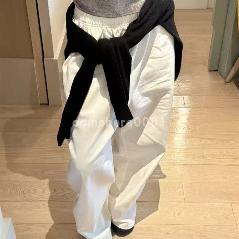 韩国东大门代购Edit2025秋季新款向日葵欧尼爆款休闲裤秋冬厚款