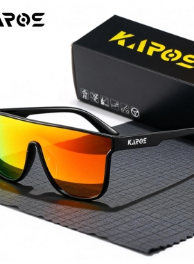 KAROS大镜面偏光太阳眼镜防紫外线驾驶墨镜Polarized Sunglasses