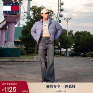 男女纯棉美式 25秋冬新款 排扣宽松牛仔裤 TOMMY GIRL潮酷系列