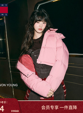 【张元英同款】Tommy25秋冬新款女纯棉灯芯绒复古背带短裙连衣裙