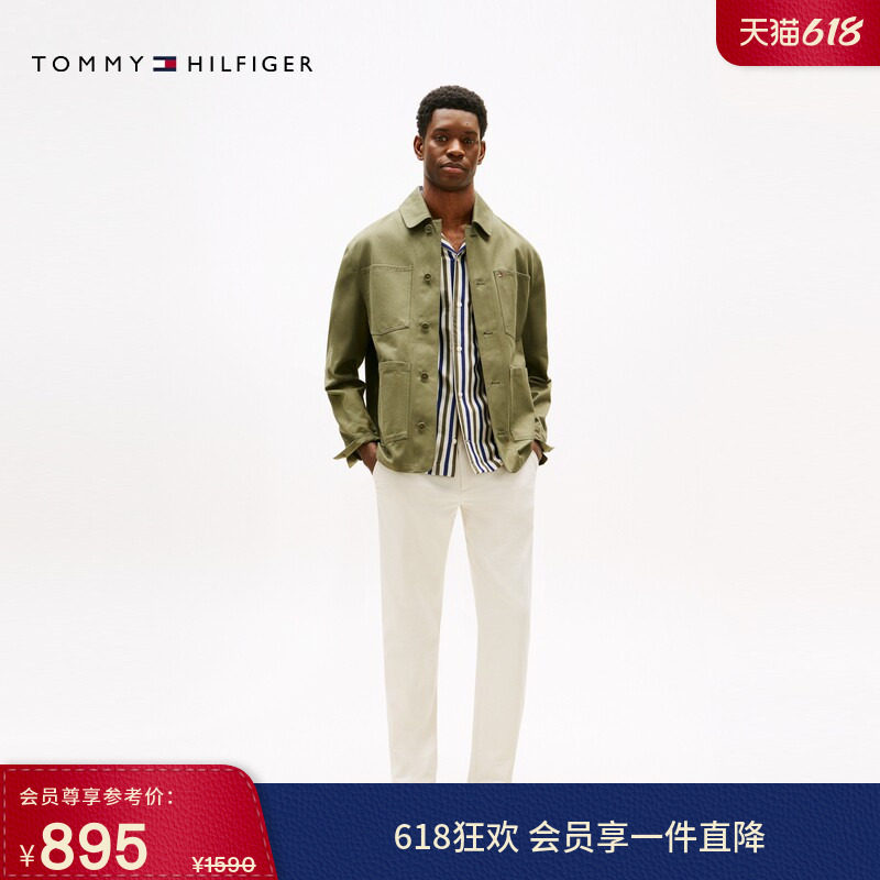 Tommy春夏男装商务都市通勤轻薄四面弹针织直筒西裤休闲裤长裤