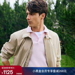 Tommy秋冬男女轻薄府绸休闲运动简约教练行政经典 翻领夹克外套