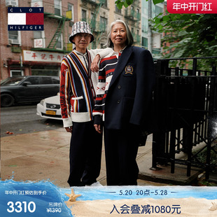 Tommy X Clot 新春特别系列24春夏男女含羊毛双排扣宽松西服34799