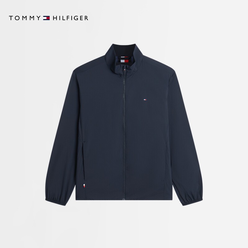 Tommy男装潮流休闲运动立领夹克