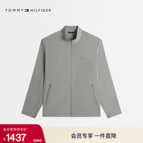 Tommy男防晒防泼水轻薄弹力外套