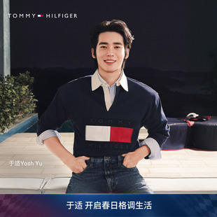 重磅牛津纺棉质合身条纹亚洲版 Tommy26春夏男装 衬衫 于适同款