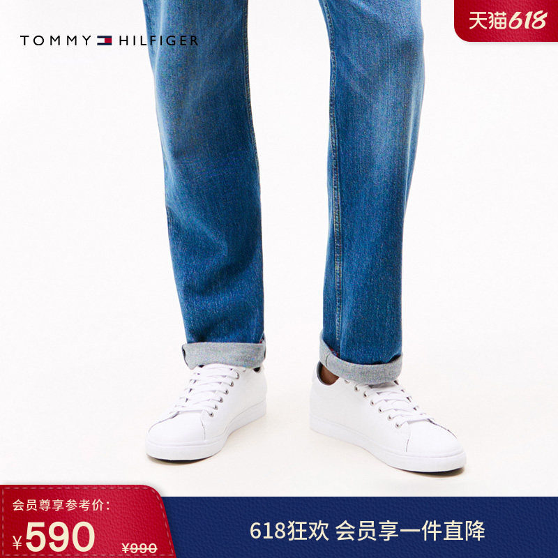 【礼物】Tommy26春夏新款男字母休闲运动鞋板鞋小白鞋运动员同款