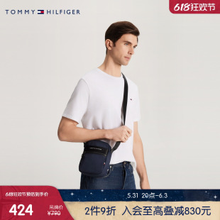 24新款 Tommy 字母轻便单肩斜挎包69J9092 通勤斜挎 春夏男经典