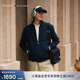 Tommy26春夏新款 卫衣外套 男双面布拼接商务通勤休闲青年立领开衫