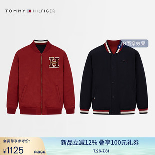 男双面穿棒球棉服外套TH2512149 新年系列 Tommy25新款 春夏童装
