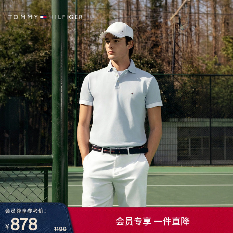 Tommy26春夏男装轻薄光泽色丁易打理直筒休闲通勤百搭西装裤短裤