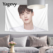 Suk背景布挂布墙布挂毯粉丝应援周边写真装 李钟硕Lee Jong 饰海报