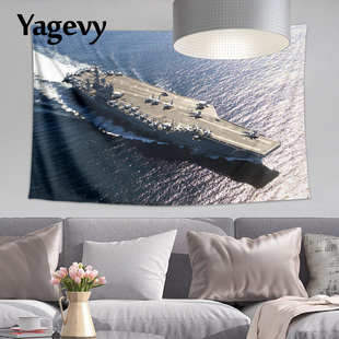 尼米兹级福特级装饰海报挂布企业号辽宁号航空母舰航母军事墙面