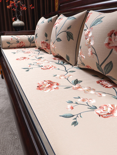 2025新款红木沙发坐垫新中式实木家具沙发垫罗汉床海绵垫定制高端