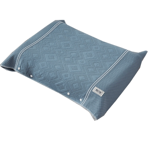 纯棉纱布枕巾防滑不脱落高档欧式全棉家用纱布盖巾卡扣式枕头巾