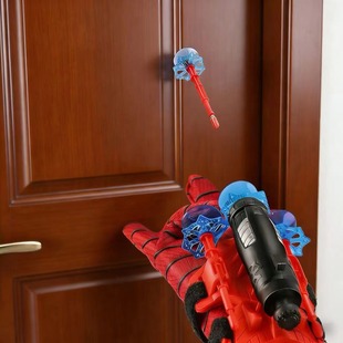 软弹枪蜘蛛丝发射器手套吐丝侠黑科技男童儿童玩具吸盘弹可发射