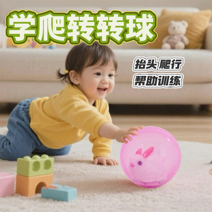 抖音同款小兔子滚球小仓鼠玩具电动跑球儿童毛绒宝宝学爬逗猫玩具