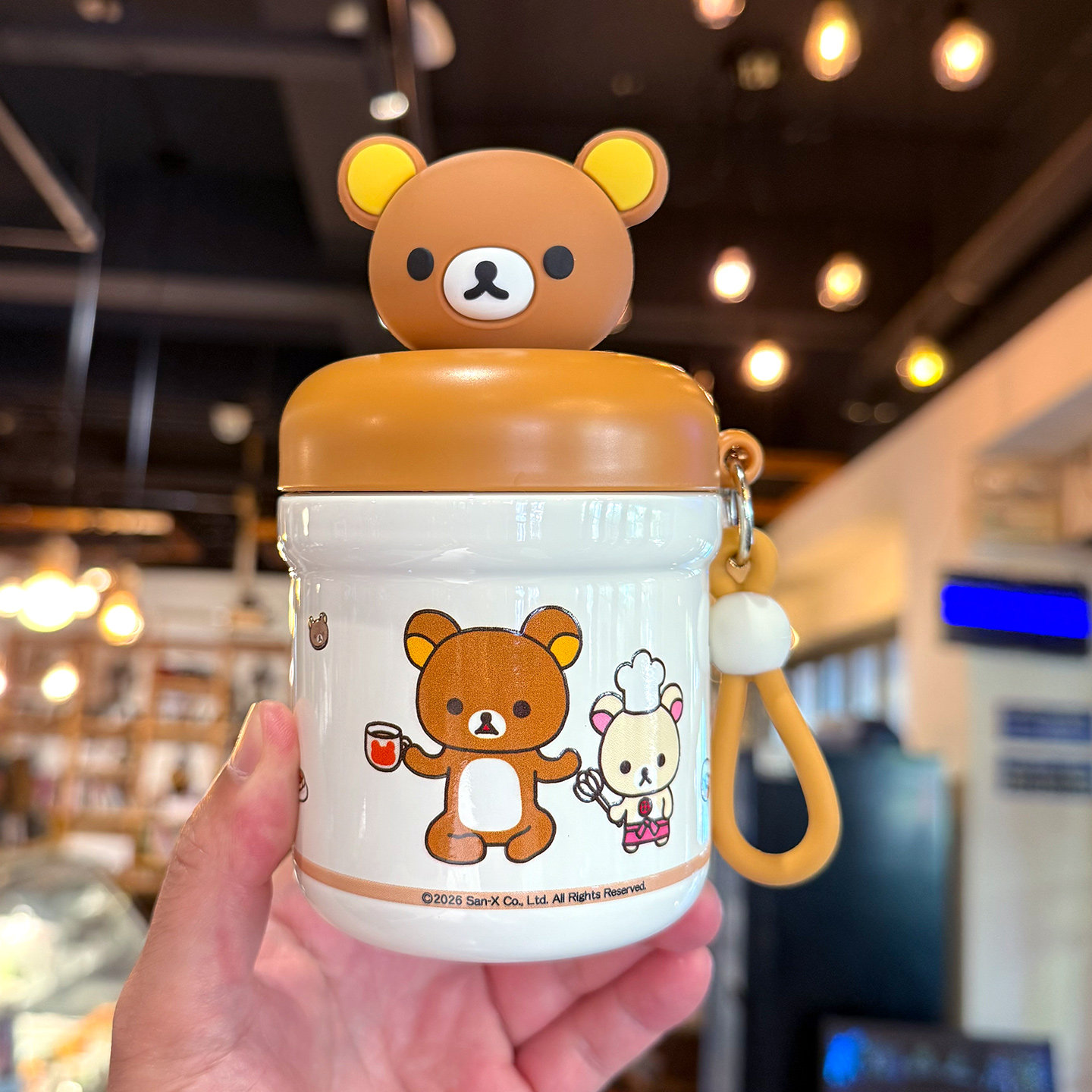 轻松熊316不锈钢儿童保温杯