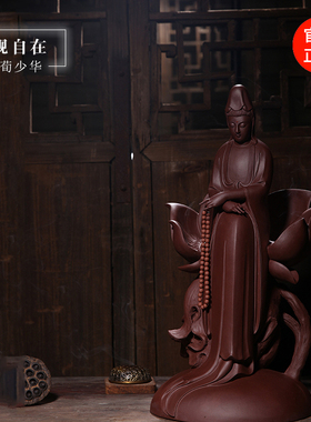 人物摆件佛像紫砂雕塑