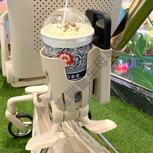 丸丫t6/t6plus遛娃神器专用配件水杯架架二合一可乐奶茶杯架