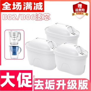 净水壶JYW B04滤水壶家用自来水过滤器净水器滤芯 B02 B06