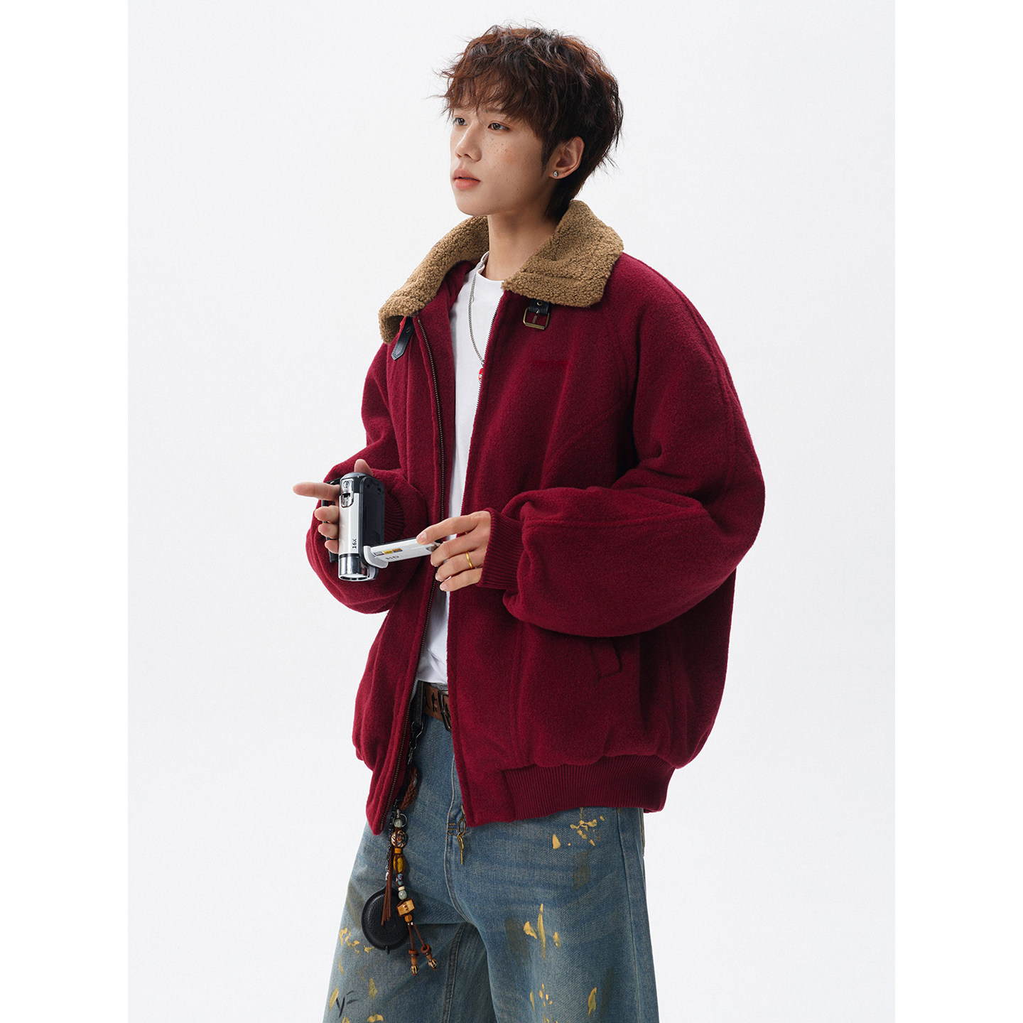 原版高品质羊羔毛棉服618A-H936-P115，男装棉衣，星座618A