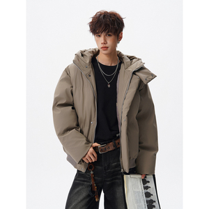 连帽加厚男士棉服618A-H922-特P80图片