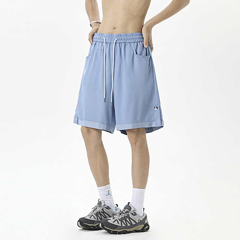 仿牛仔冰丝速干短裤618A-K788特P30控49，男装牛仔裤，星座618A
