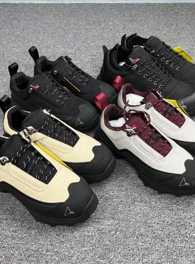 正品POYANA小众户外登山鞋靴子徒步鞋防水休闲鞋低帮工装鞋男