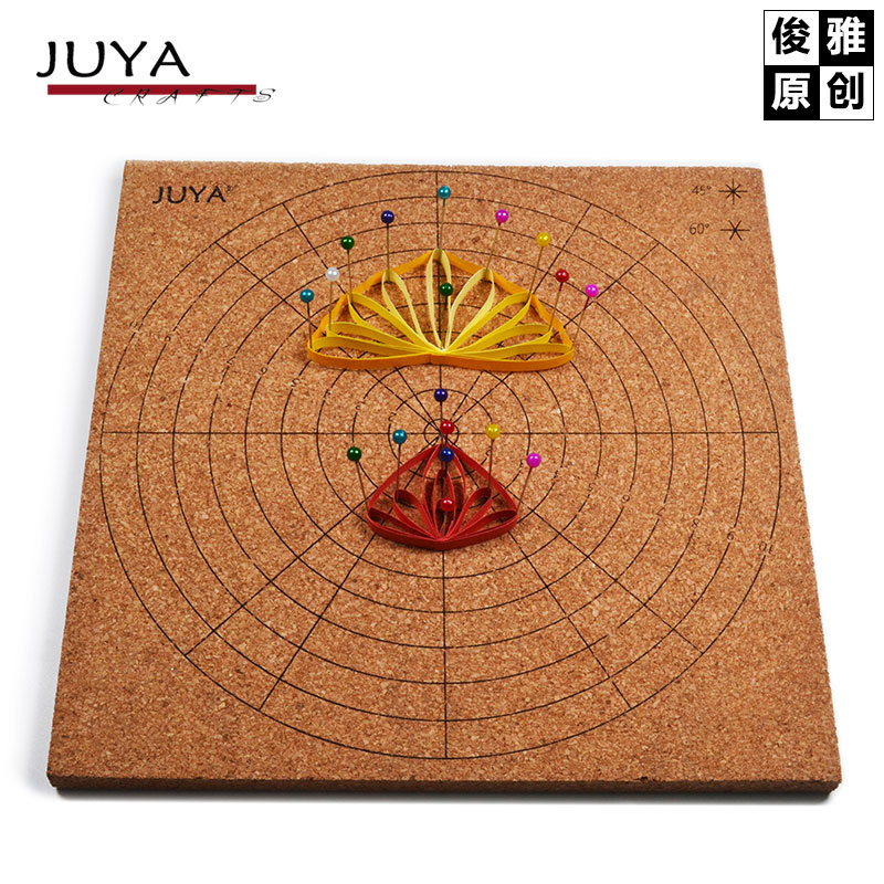 有定位标线软木垫JUYA衍纸结绳